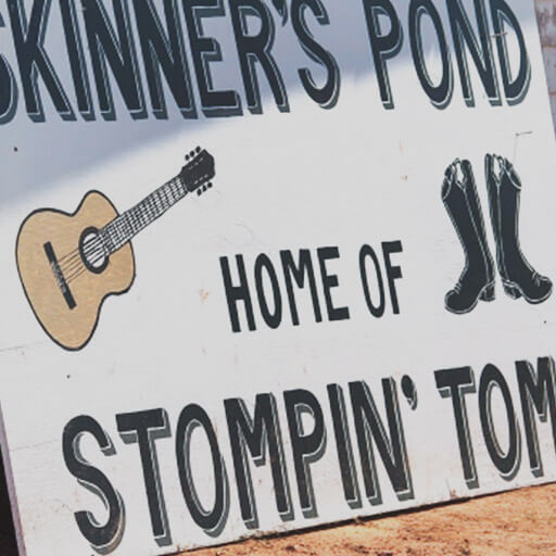 Picture of Stompin’ Tom Centre Sign, Prince Edward Island